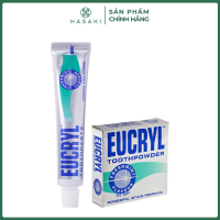 Combo Eucryl Kem Đánh Răng + Bột Làm Trắng Răng Hương Bạc Hà Hasaki Sản Phẩm Chính Hãng