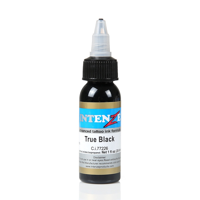 Mực xăm hình [Tặng quà + Freeship]   Mực đen IntenZ 30ml
