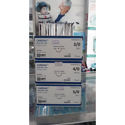 [Hcm]Chỉ Phẫu Thuật Caresilk (Silk) Cpt