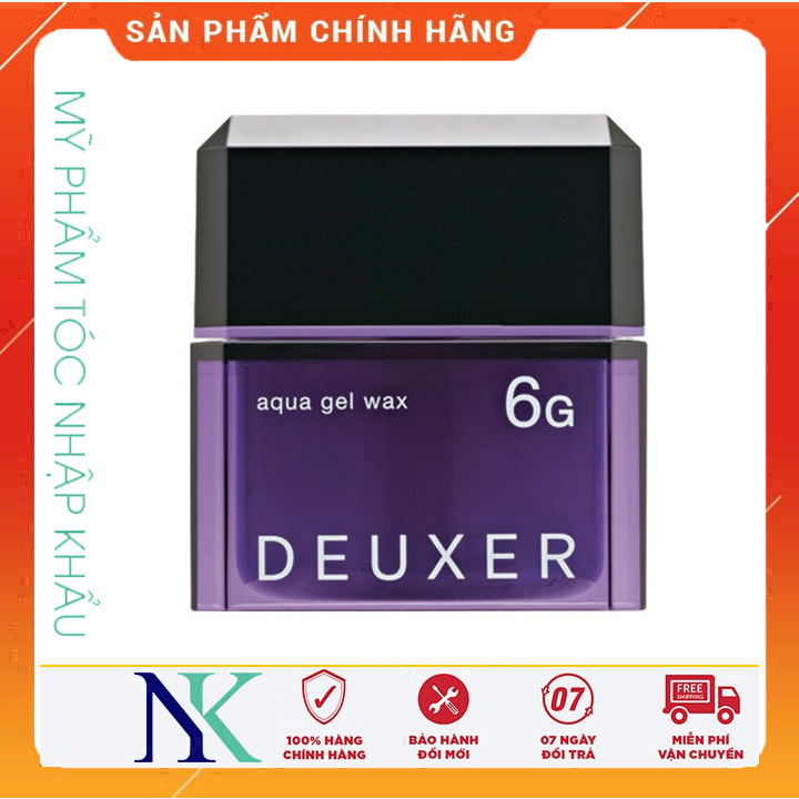 [Hcm]Sáp Gel Giữ Nếp Cứng Tạo Hiệu Ứng Ướt 6G Aqua Gel Wax 80G