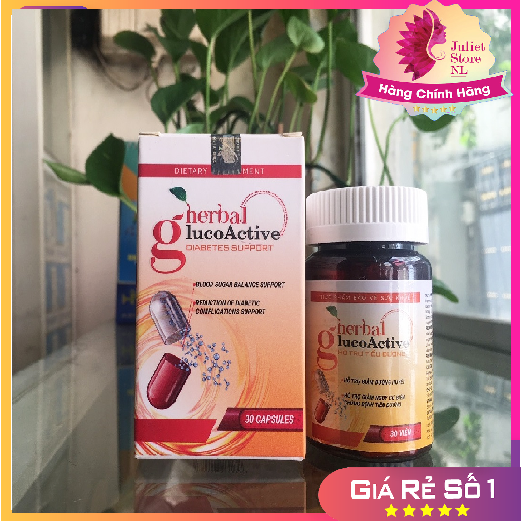 [Hcm][Chính Hãng] Herbal Glucoactive Đập Tan Nỗi Lo Tiểu Đường Ổn Định Đường Huyết Type 1&2 Phòng Ngừa Đột Quỵ Hiệu Quả .