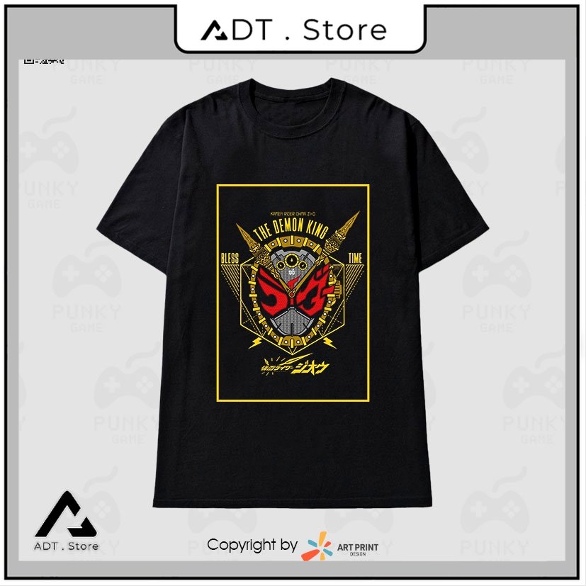 Áo thun Kamen Rider OHMA ZI-O Black T-Shirt ngắn tay