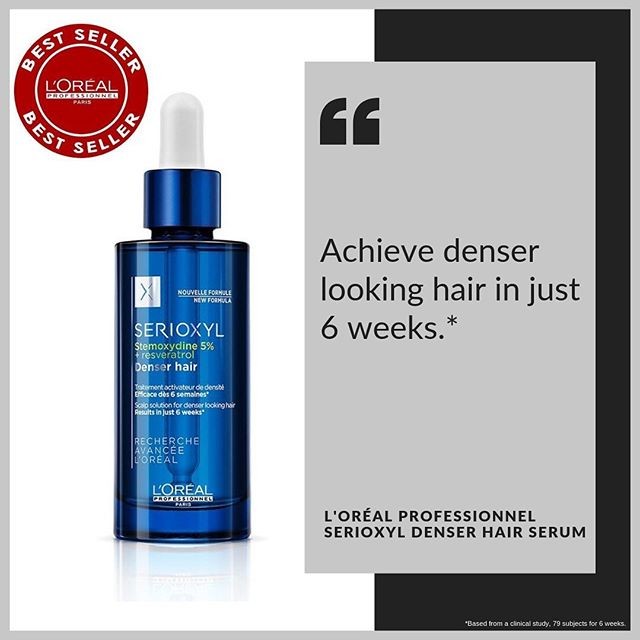 Tinh chất kích thích mọc tóc L’Oréal Serioxyl Denser Hair 90ml