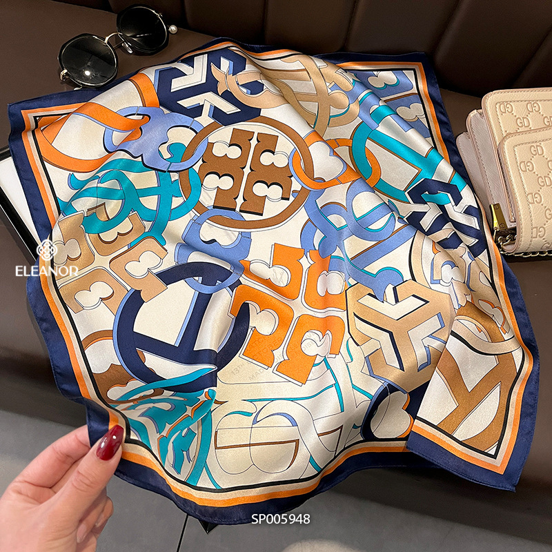 Khăn quàng cổ bandana 70 x 70cm Eleanor Accessories khăn turban phụ kiện thời trang 5356