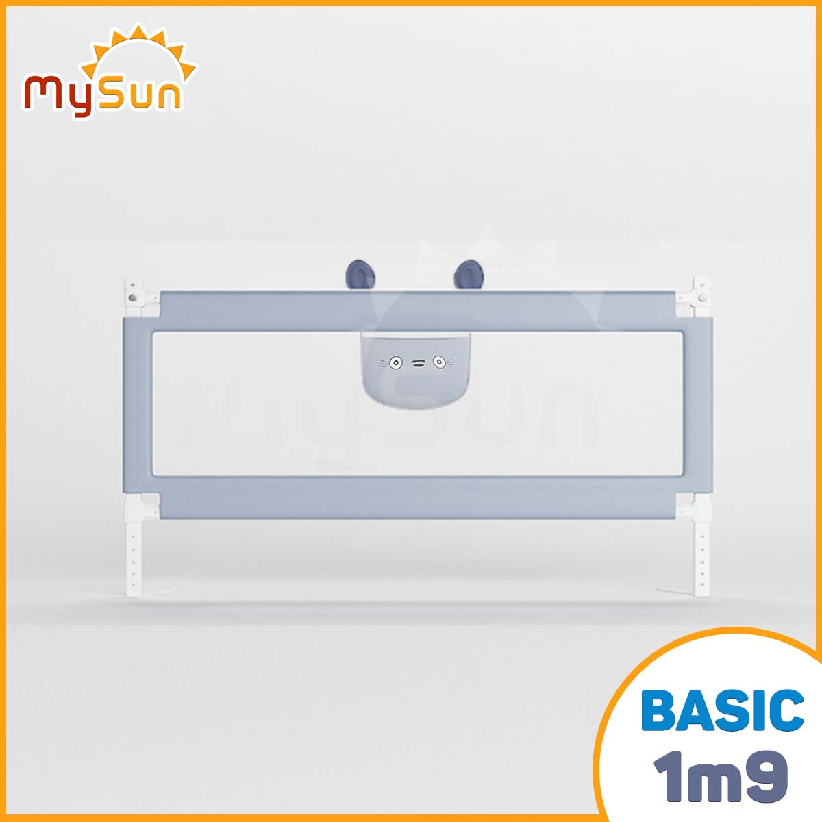Thanh chắn giường dạng trượt cho bé 1m2 1m5 1m8 1m9 2m2 tấm khung thép an toàn MySun