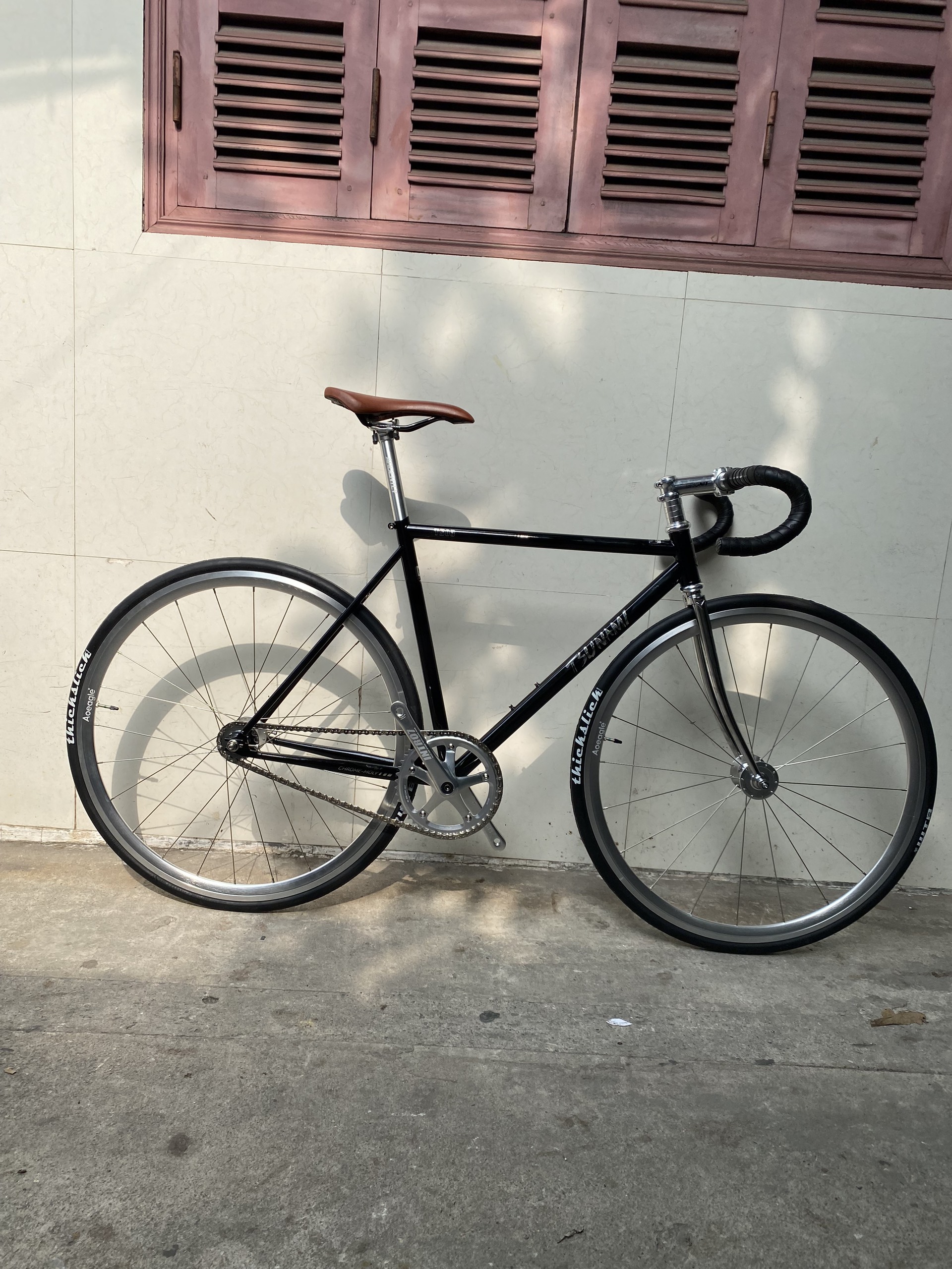 (Chat với shop trước khi đặt hàng) Xe đạp fixed gear Song&amp;Friend Jayjo vintage bánh trước 3 đao mới 100%