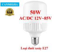Đèn Led 12V Canmeijia 30w 40w 50w ắc quy loại đuôi xoáy E27 siêu sáng Chipled 5730 cao cấp