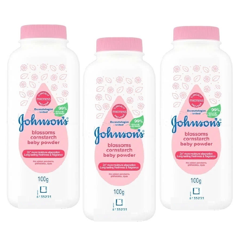 Phấn Rôm Johnsons Baby Powder 50-500g Khô Thoáng Thơm Dịu