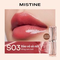 Môi lì bóng không thấm nước bền lâu không dính mộ trang điểm môi Son dưỡng ẩm dầu 3.5g