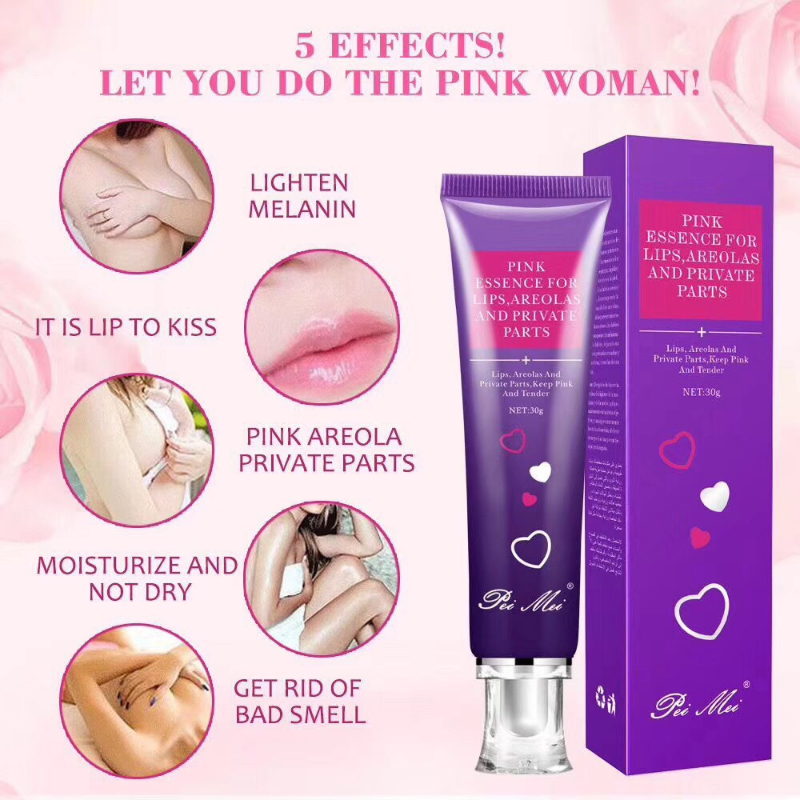 Kem Làm Hồng Nhũ Hoa - Vùng Kín 5 In 1 Pink Nipple Gel Pei Mei - Cam Kết Chính Hãng