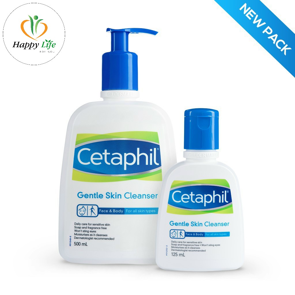 [Hcm]Sữa Rửa Mặt Cetaphil Gentle Skin Cleanser 500Ml - Sữa Rửa Mặt Dịu Nhẹ Không Xà Phòng Dành Cho Mọi Loại Da