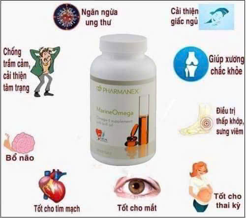 [ Có Bán Sỉ ] Nuskin Marine Omega 3 nhuyễn thể- Omega3 nuskin hỗ trợ trí não tim mạch da tóc móng.