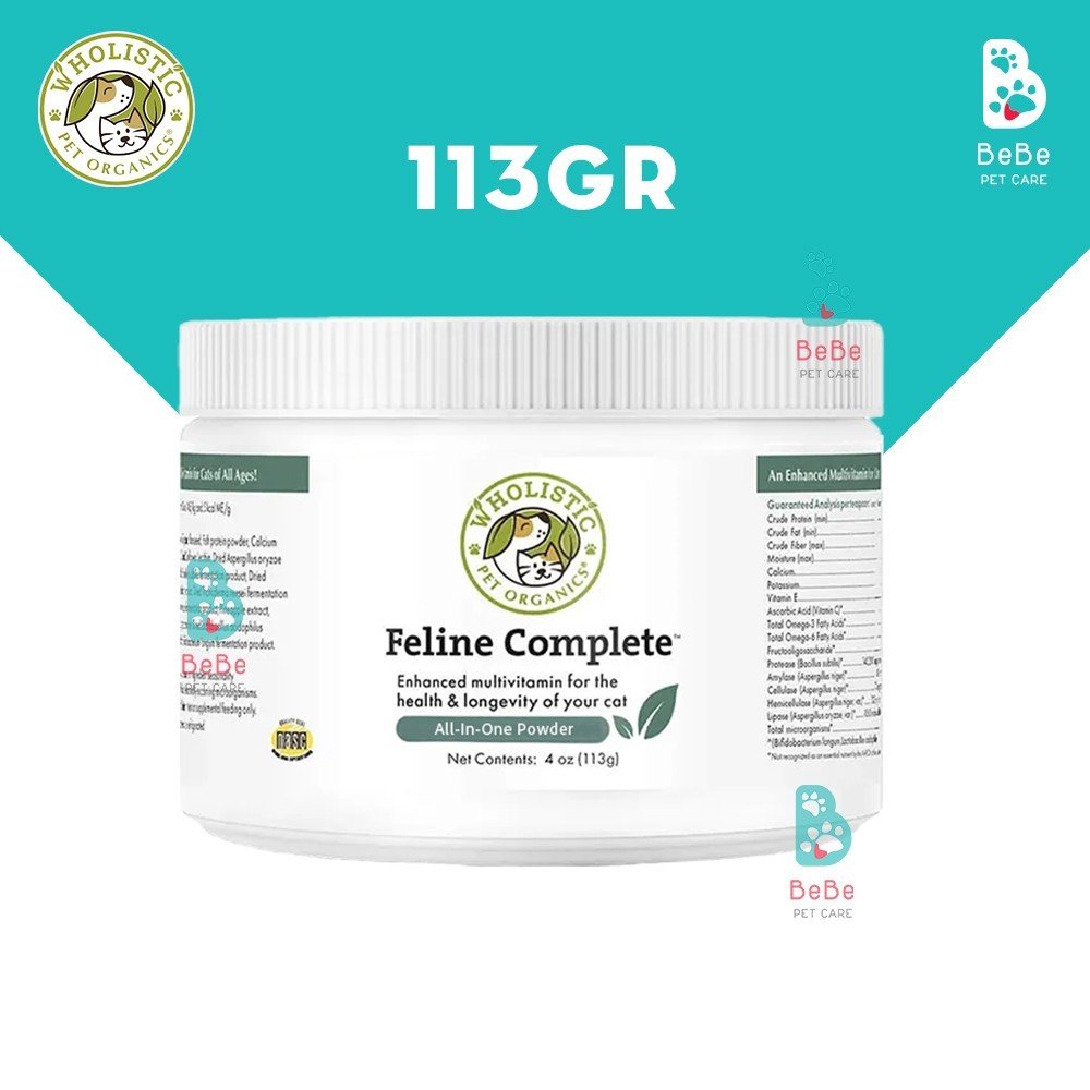 Wholistic Pet Organics Feline Complete Cung Cấp Đầy Đủ Vitamin & Dưỡng Chất Thiết Yếu Cho Mèo Mọi Lứa Tuổi