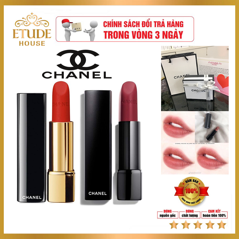 Son chanel Rouge Allure Velvet Extreme. Bộ sư tập cho mùa hè Hót 2021