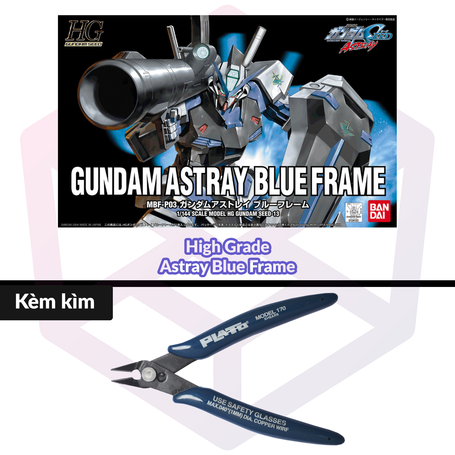 [7-11/12 VOUCHER 8%]Mô Hình Gundam Bandai HG 13 Gundam Astray Blue Frame 1/144 SEED [GDB] [BHG]