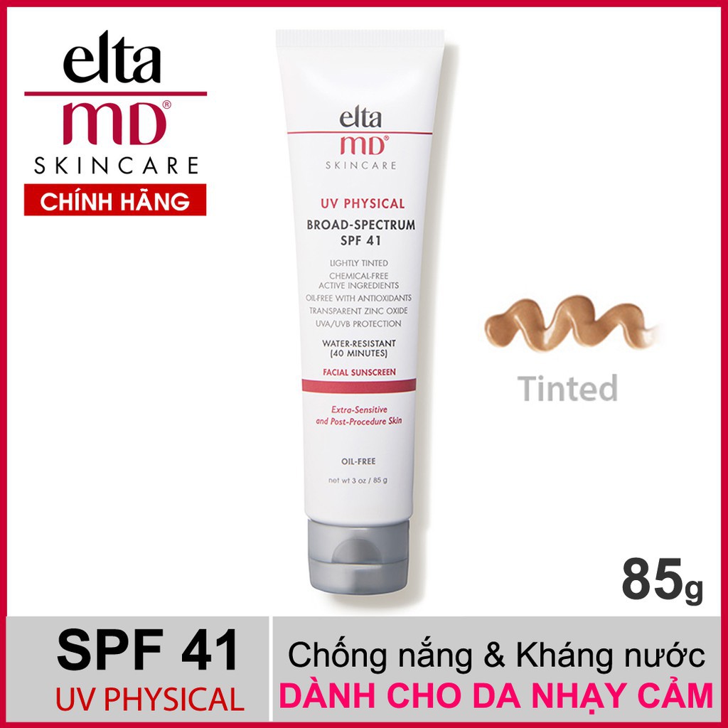 Kem chống nắng Elta md SPF 41 sản phẩm chất lượng cao đảm bảo an toàn về sức khỏe cho người dùng cam kết hàng giống với mô tả