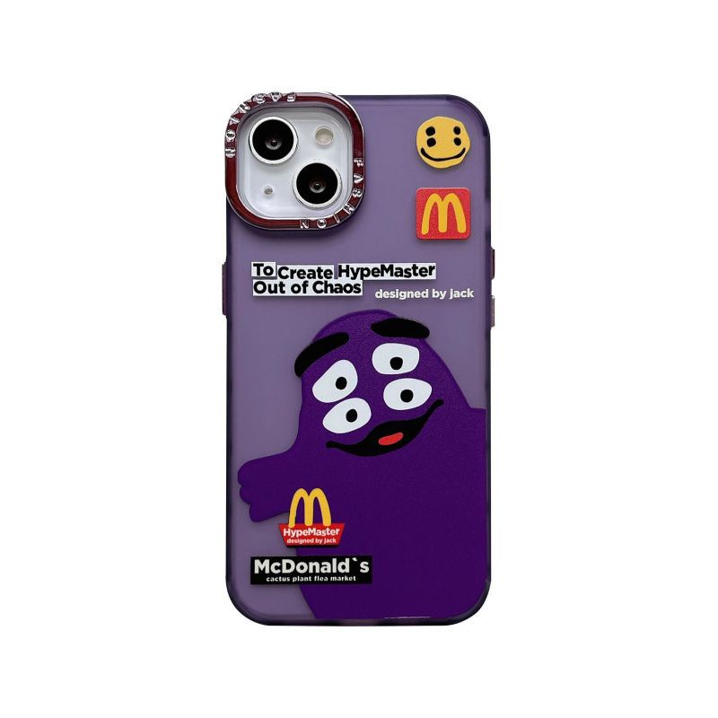 Ốp Lưng iphone 14 Pro Max / 14 Pro / 13 Pro Max / 12 Pro Max Họa Tiết Mc Donalds Chống Sốc Bảo