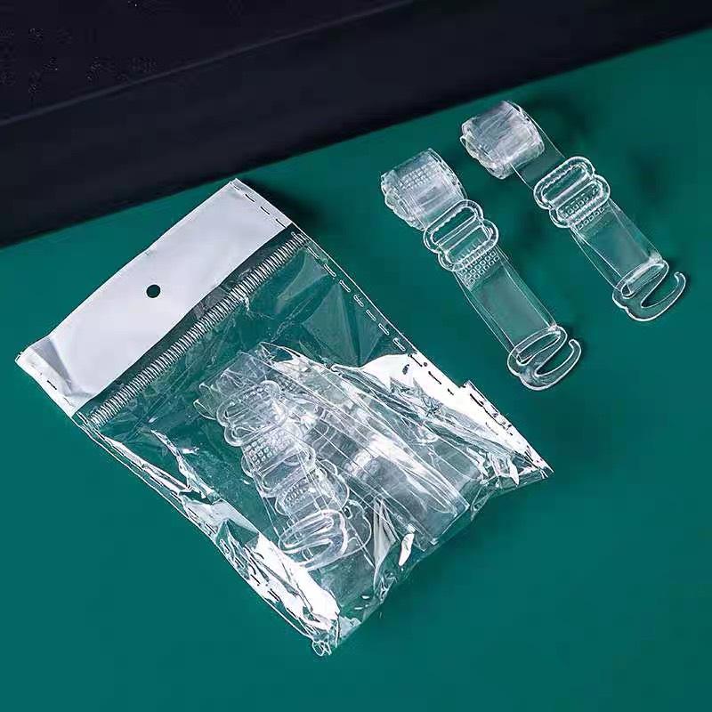 1 Cặp Dây Áo Ngực Bra Dây Áo Lót Trong Suốt Dùng Cho Áo Quây Áo Ống Mặc Đầm Cúp Ngực