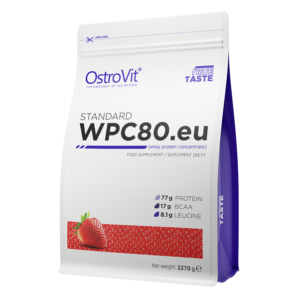 [HCM]WHEY PROTEIN - OSTROVIT - STANDARDS WPC80.EU - 5.5lbs - Bổ sung protein tăng cơ giảm mỡ - Từ BA LAN