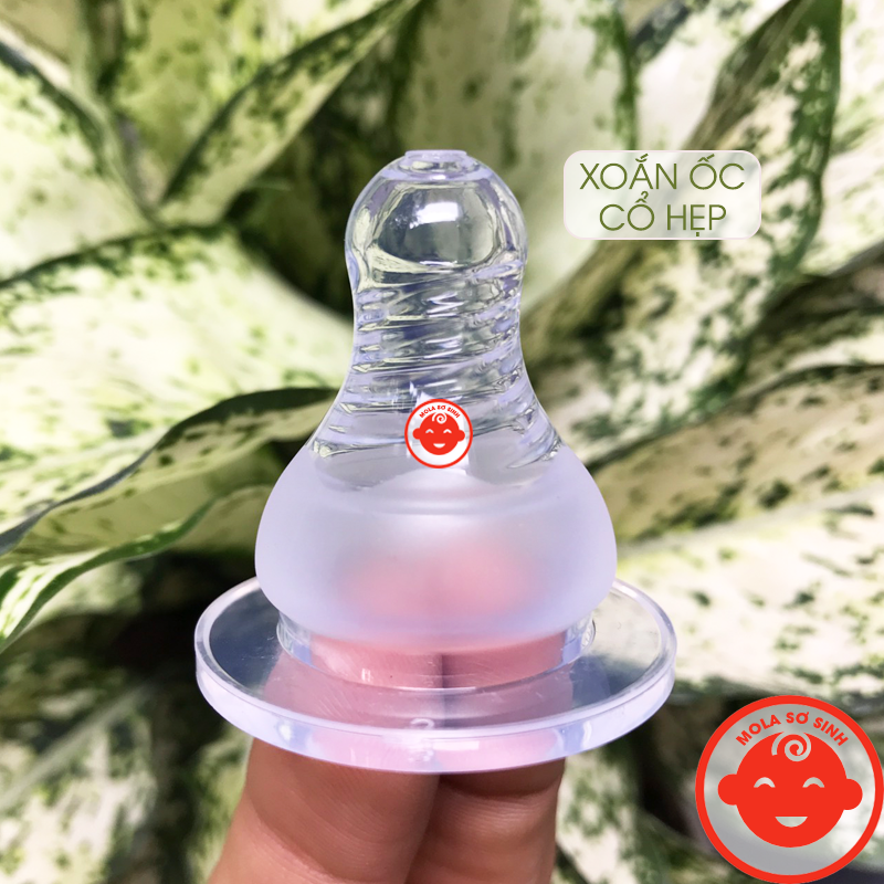 Combo 10 núm ti Silicon SIÊU MỀM cổ rộng cổ hẹp đủ size S/M/L/LL cho bé