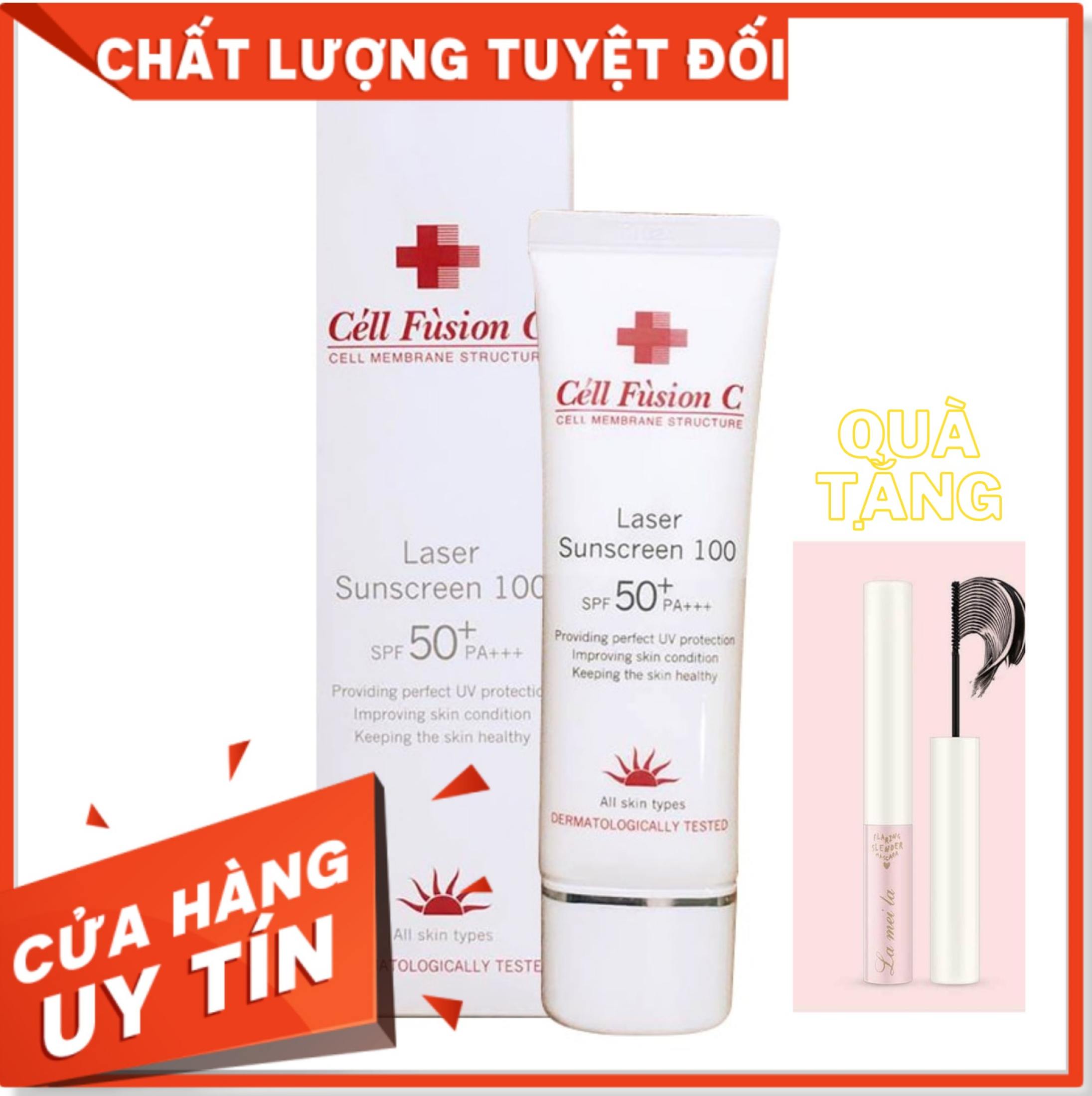 [HCM]Kem Chống Nắng Laser Sunscreen 100 Cell Fusion C Spf 50 + 50Ml -sản phẩm tích hợp khả năng chống nắng và chống lão hóa vượt trội