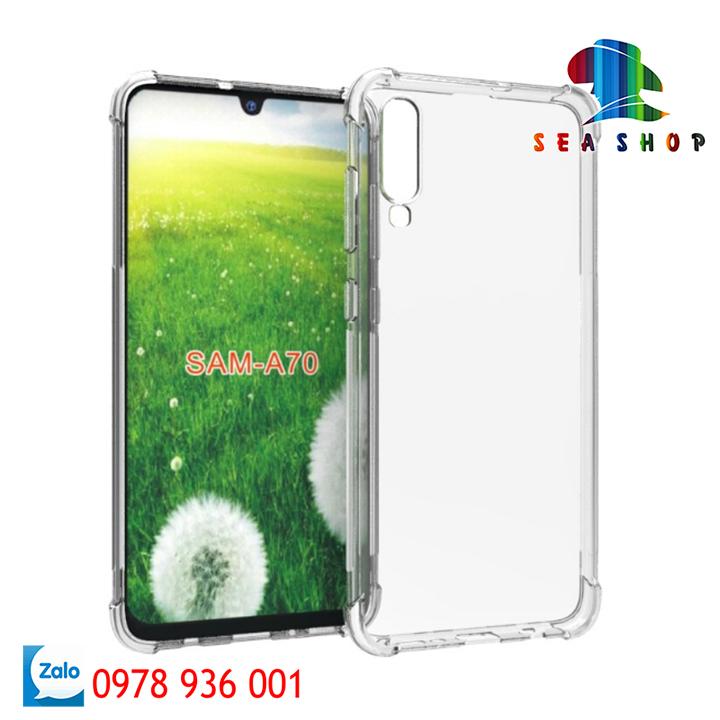 Ốp lưng Samsung Galaxy A70 - A705 silicon chống sốc