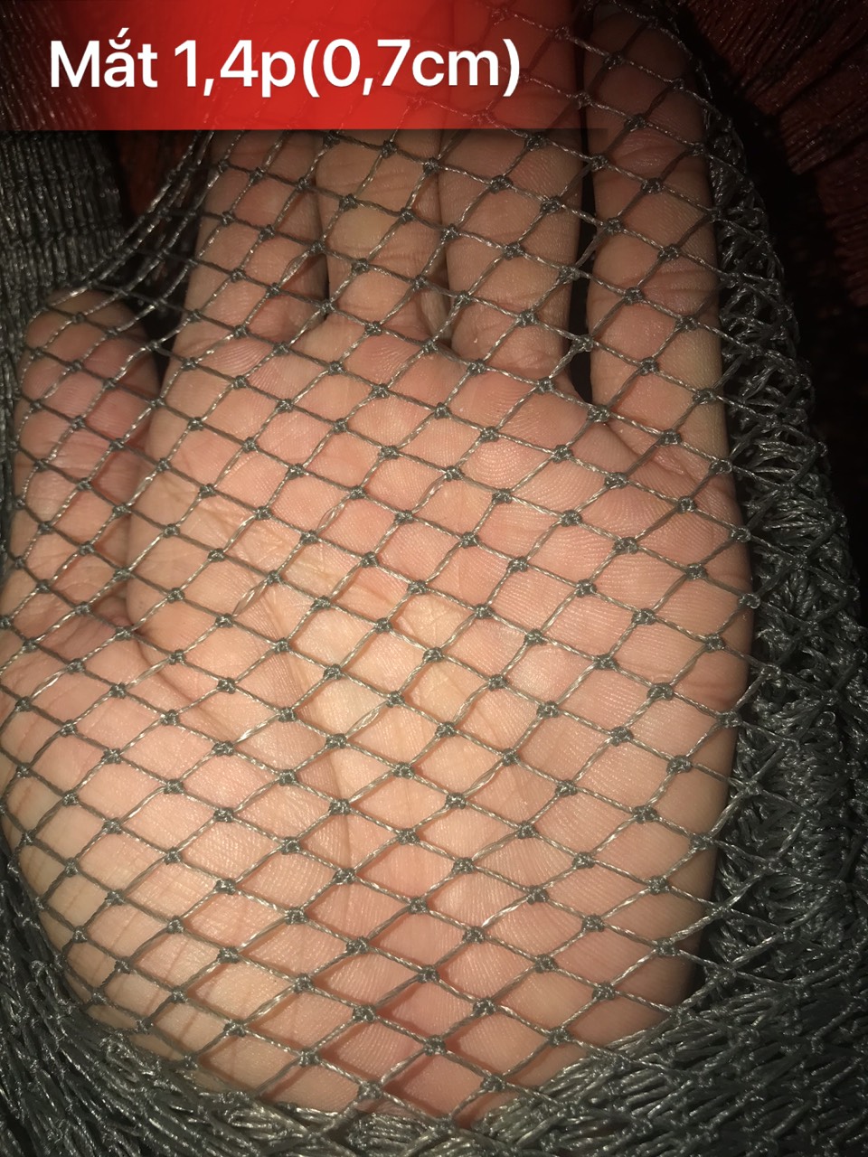 Lưới làm lợp làm lờ cá lưới cào Thái Làm Nò - Lú .chỉ đầu 6 và 9- Lưới gà lưới kétlưới cá (Đơn giá 1