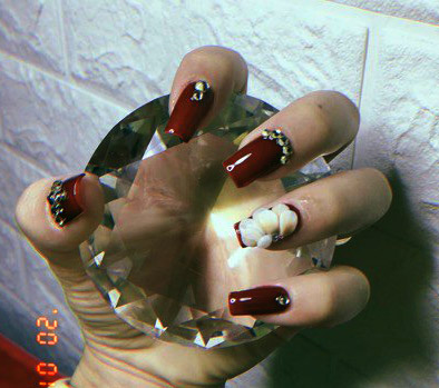 [HCM]Sản phẩm trang trí móng  vẽ nổi Nail desige  hoa vẽ nổi. Hoa nổi 4D Fantasy set 2 hoa theo màu.Hoa dễ bẻ from móng(hàng vẽ tay không đổ khuôn )