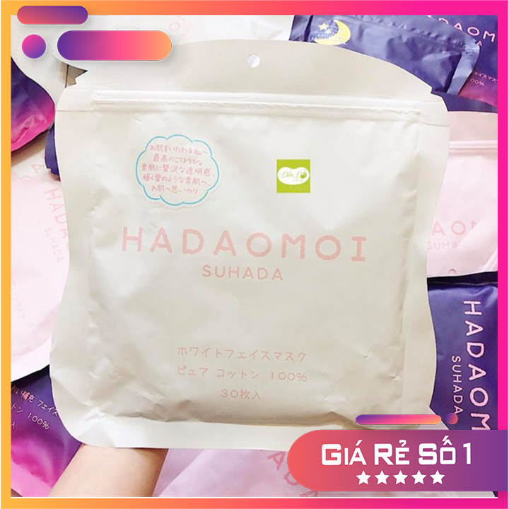 Mặt nạ tế bào gốc Hadaomoi Suhada Japan 30 miếng của Nhật Bản (màu trắng)