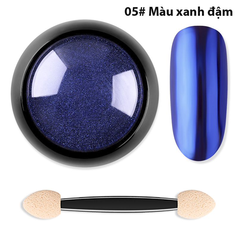 Bột Màu Sơn Móng Tráng Gương Titanium Cao Cấp – Nhiều màu chọn