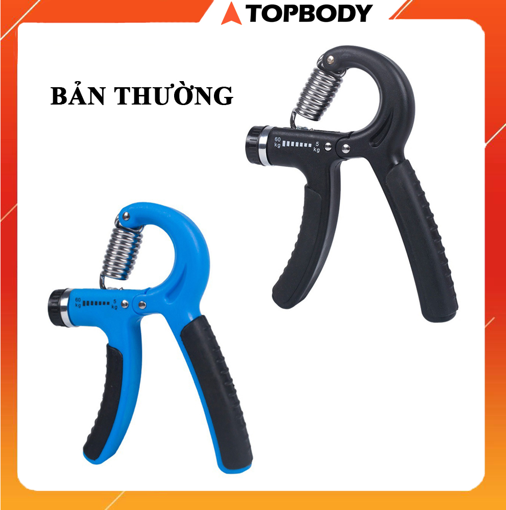 Kìm bóp tập cơ tay chữ A điều chỉnh lực từ 5-60kg hỗ trợ tập cơ bàn tay tập thể thao