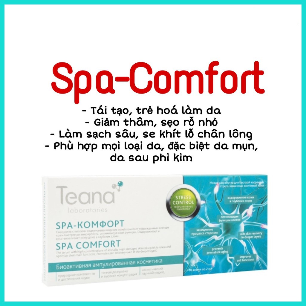 [Hcm]Serum Teana Spa Comfort Tái Tạo Da