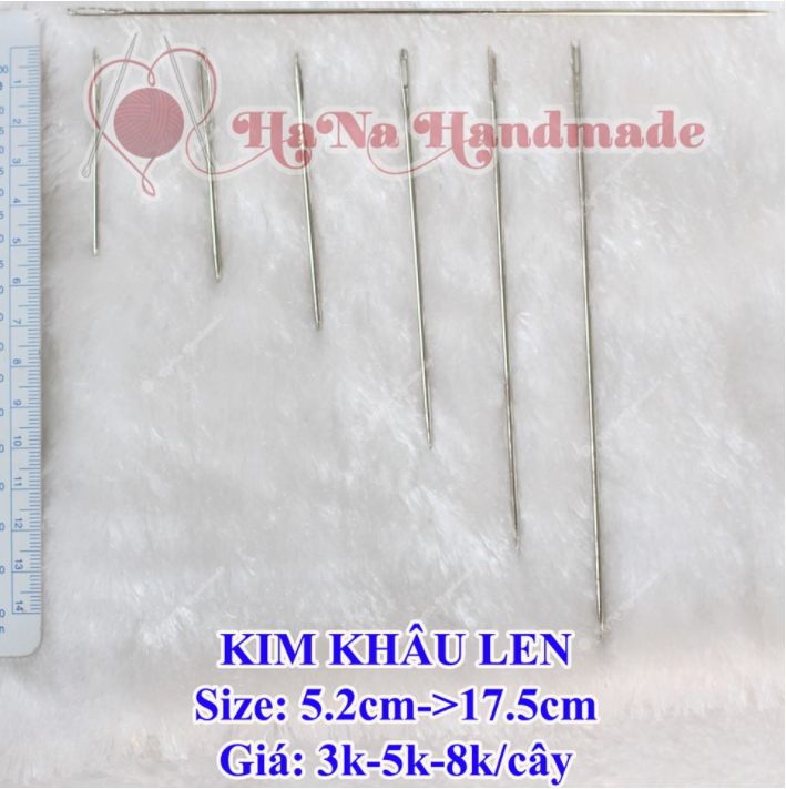 Kim khâu len đầu nhọn