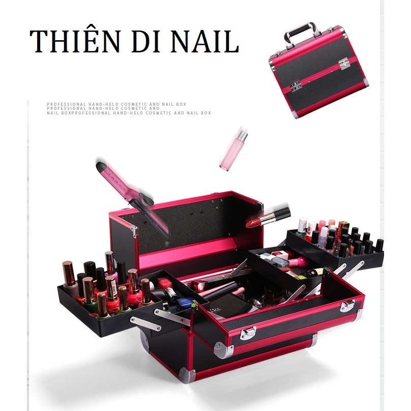 Cốp đựng đồ làm móng  mi  phun xăm