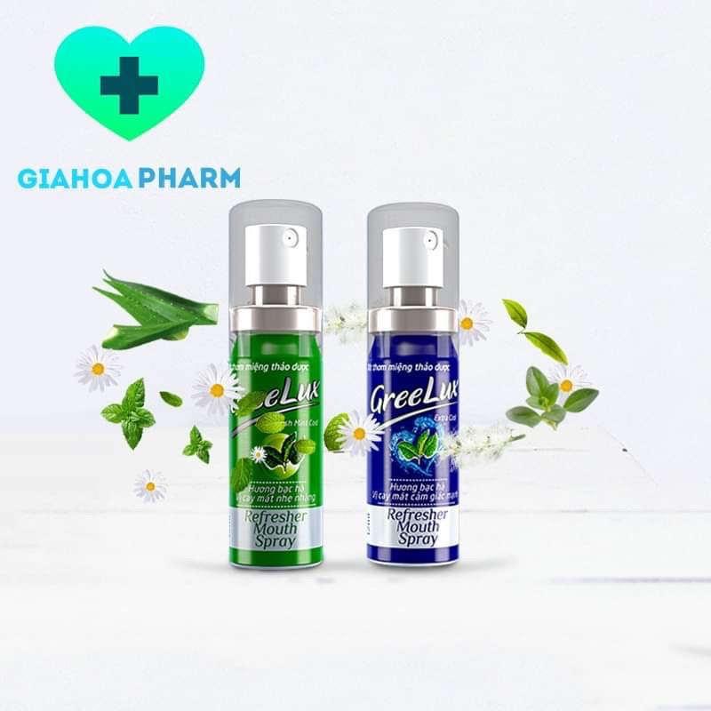 [Hcm]Xịt Thơm Miệng Greelux / Gree Lux