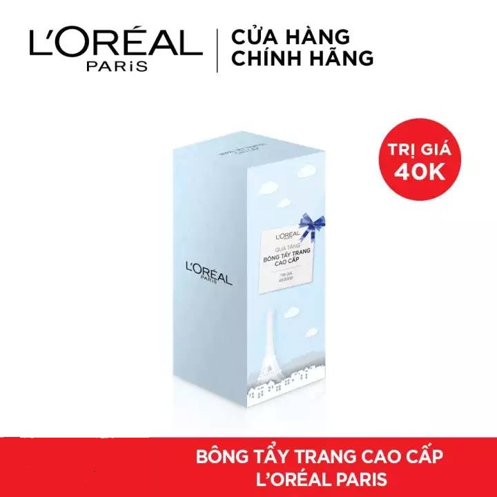 Bông tẩy trang cao cấp Loreal 80 miếng