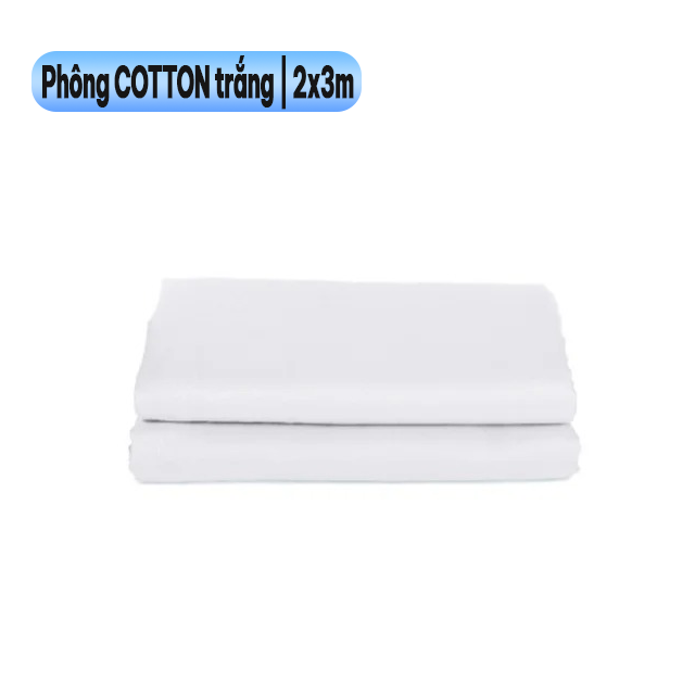 Phông Nền Màu Trắng Chụp Ảnh Sản Phẩm Quay Phim Chụp Mẫu Studio Không Nhăn Khổ Kích Thước 2mx3m