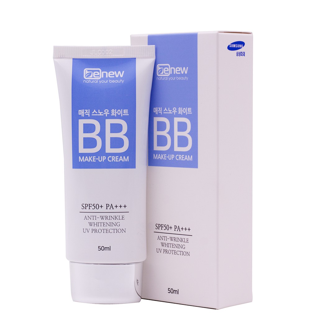 Kem Trang Điểm Bb Dưỡng Trắng Và Chống Nhăn Hàn Quốc 50Ml