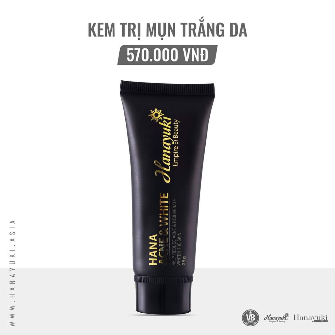 [HCM]Hanayuki Date 2023- Kem Mụn Hanayuki Hana Acne & White
