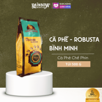 LION CAFE - Cà phê chế phin – Robusta Bình Minh - Hộp 500g
