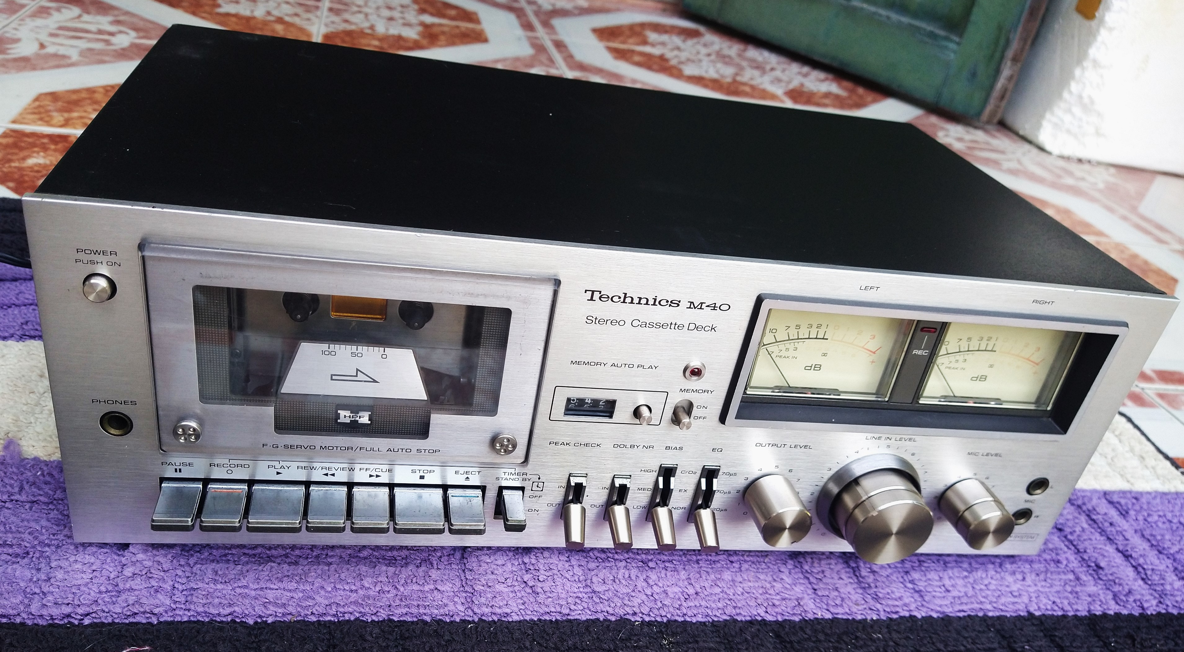 Technics RS-M40 Cassette Deck