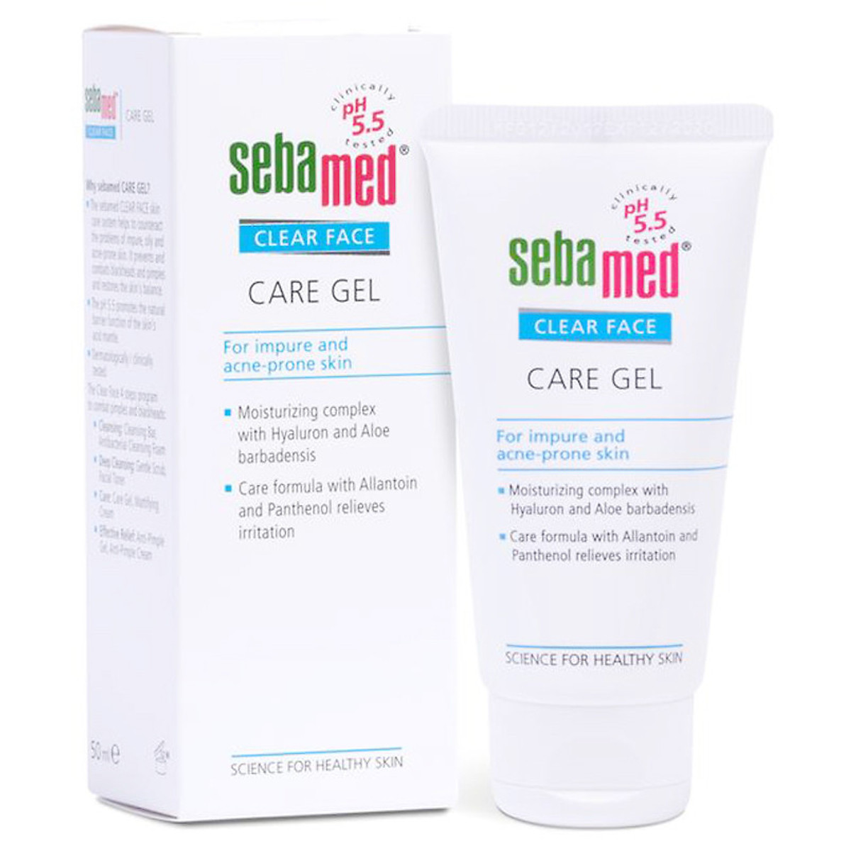 Sebamed Gel Dưỡng Ẩm Chăm Sóc Da Và Bảo Vệ Da Clear Face Care Gel 50Ml