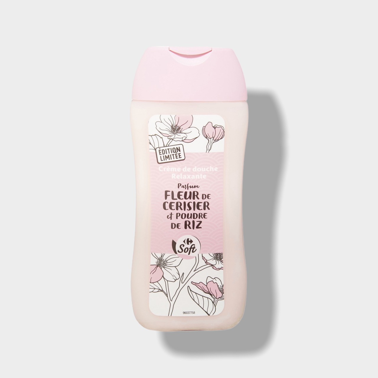 Sữa tắm trắng da chiết xuất bột gạo kích trắng an toàn Fleur De Cerisier 250ML – Bill mua tại Pháp