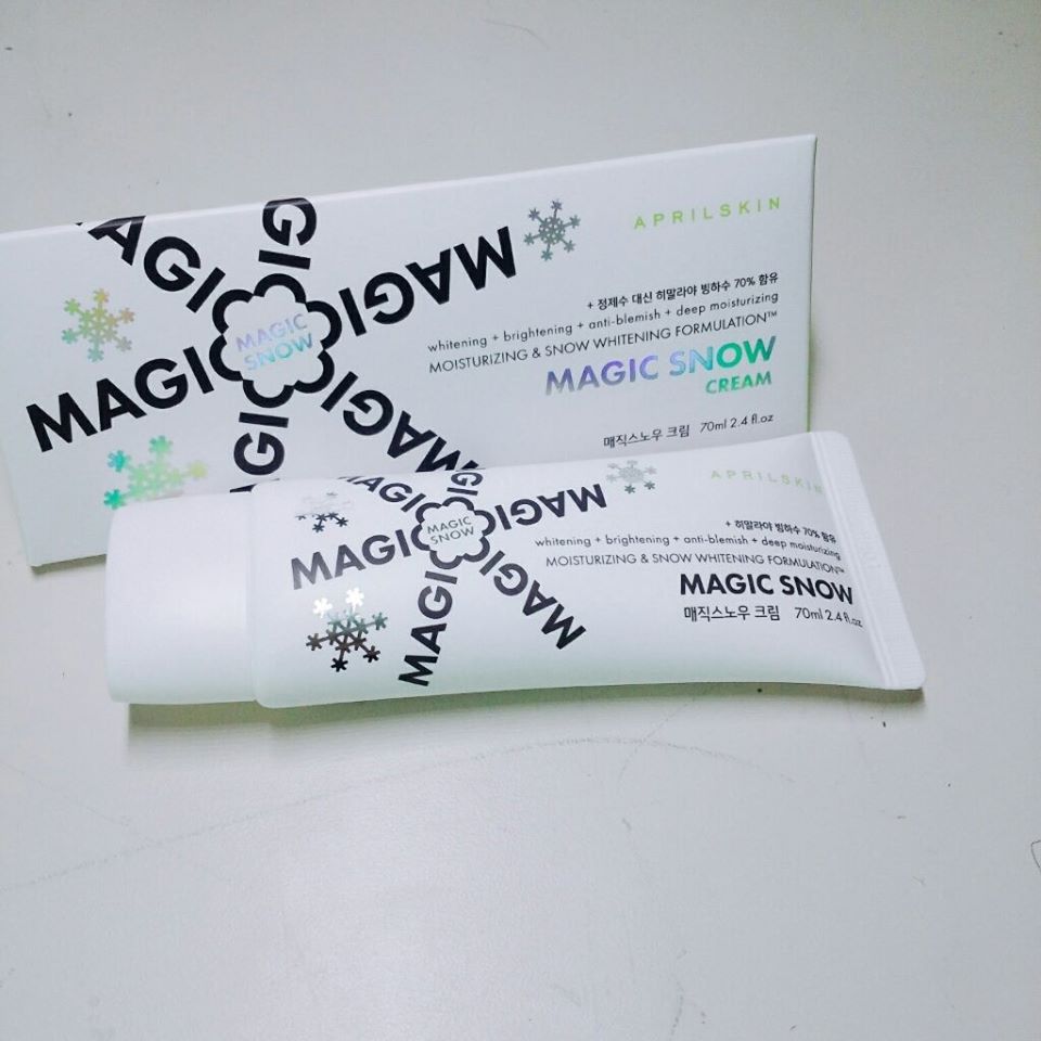 [Hcm]Kem Dưỡng Trắng Da Và Che Khuyết Điểm April Skin Magic Snow Cream Với 4 Công Dụng Làm Trắng Nâng Tone Da Che Khuyết Điểm Dưỡng Ẩm Sâu Mang Đến Cho Bạn Làn Da Rạng Ngời Mà Không Tốn Nhiều Thời Gian Makeup