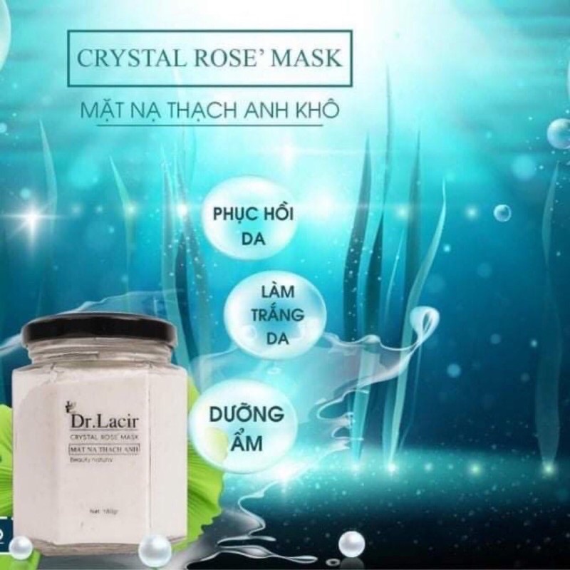 Mặt Nạ Thạch Anh Khô Dr. Lacir - Phục Hồi Da Làm Sáng Da Giảm Kích Ứng Da