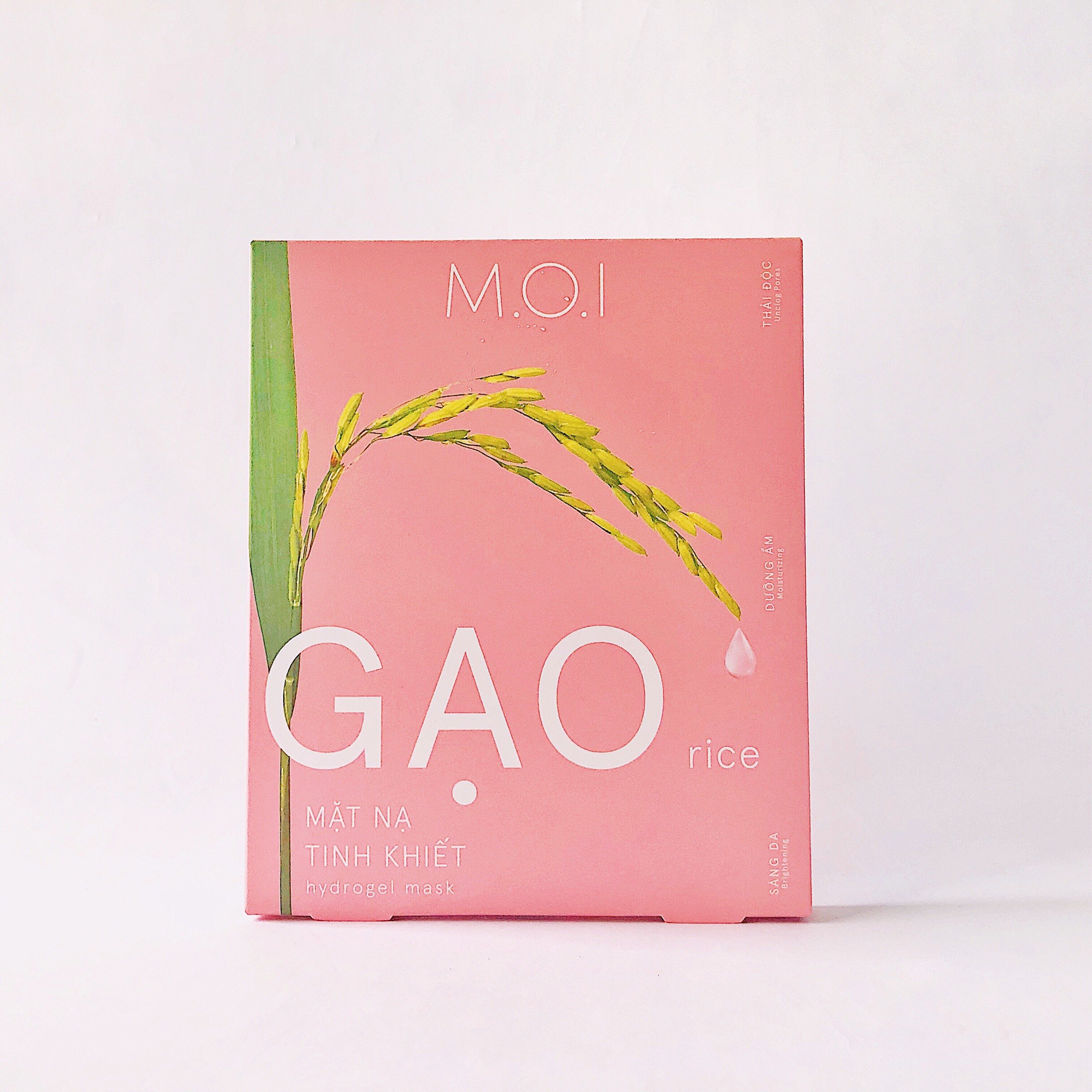 Mặt Nạ Gạo Tinh Khiết Moi - Mặt Nạ Quốc Dân