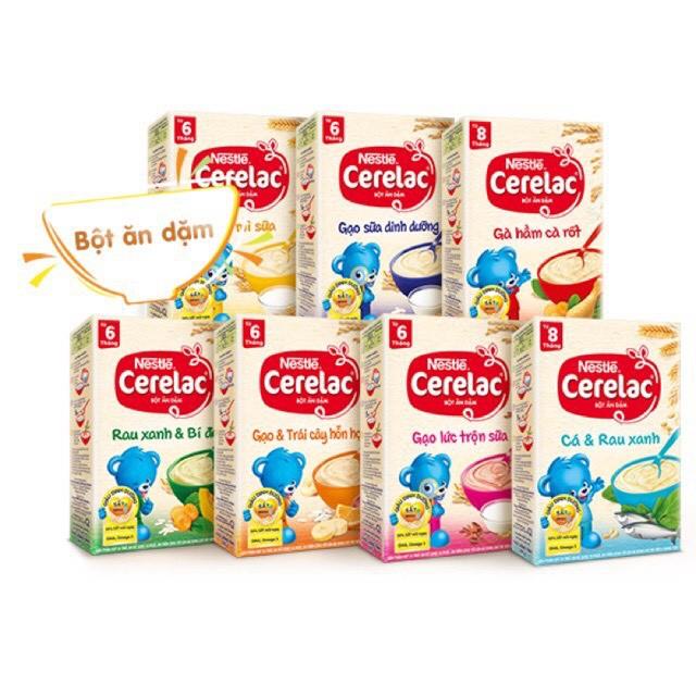 ✤♈❄ Bột ăn dặm Nestle Cerelac các vị 200g