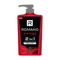 Tắm Gội 2 Trong 1 Romano Hương Nước Hoa Dành Cho Nam 650g 2in1 Hair & Body Wash Hasaki Sản Phẩm Chính Hãng
