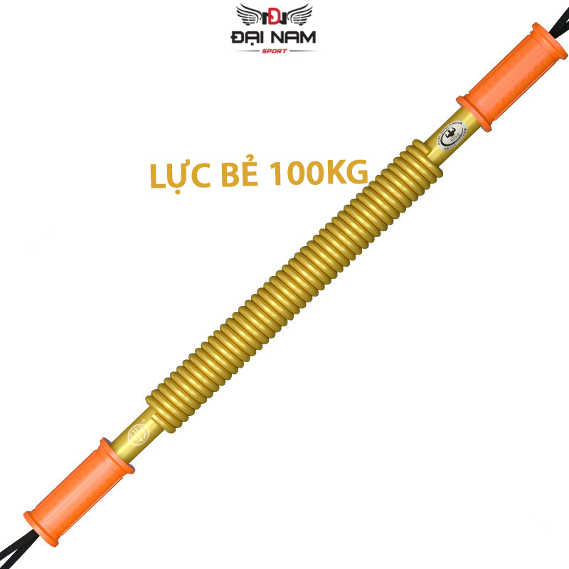 Gậy Bẻ Lò Xo Tập Cơ TayĐồ Long Đao Màu Vàng Từ 30kg-100kg Hàng Nhập Khẩu Đại Nam Sport + Tặng Túi Đự