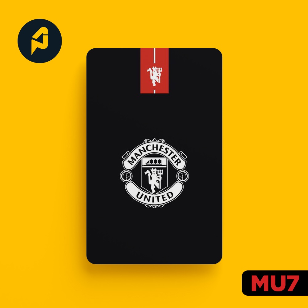 Skin Card Manchester United - Miếng Dán ATM Thẻ Xe Thẻ Từ Thẻ Chung Cư - Chất Liệu Chống Xước - Chốn